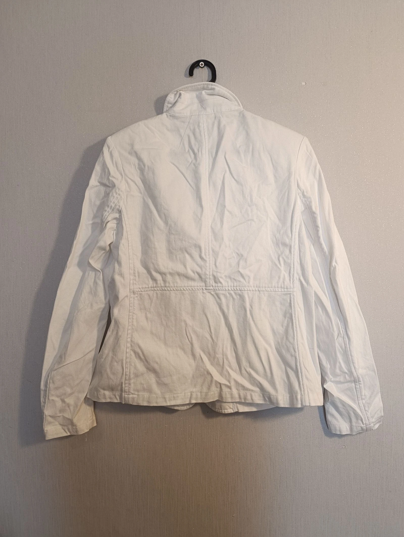 White Damart cropped jacket - Size 42 – photo 5